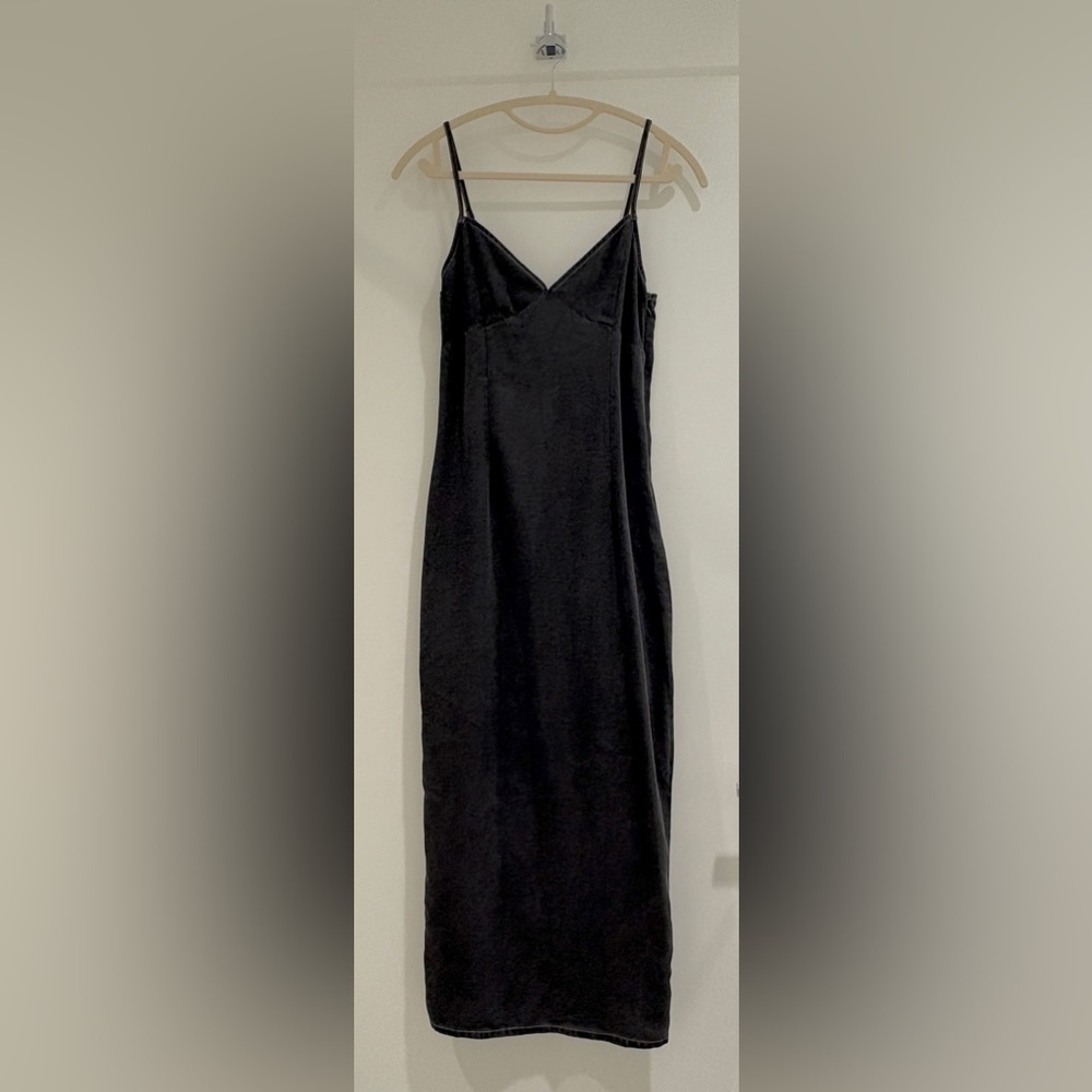 Forever 21 | Black Denim Maxi Dress